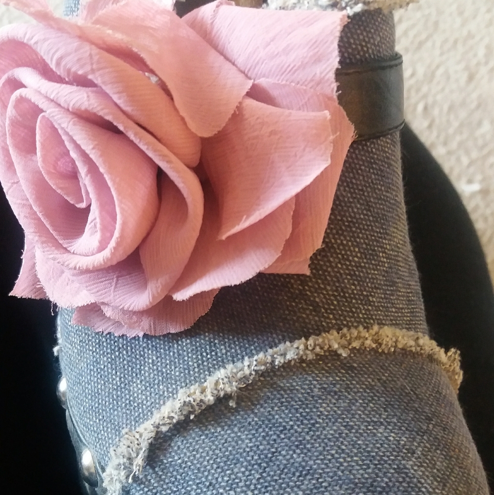 Denim clogs - Picture 2 of 8